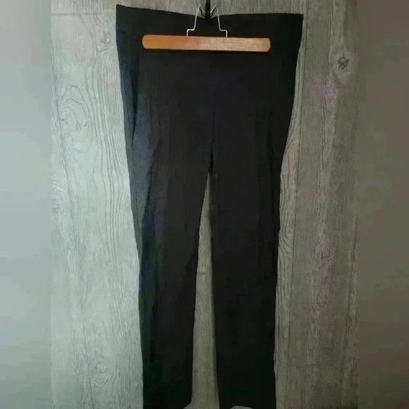 Rafella Comfort Studio grey dress pants w/ elastic waist size 10 strechy. - Picture 4 of 5